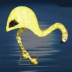 Lampu Lampion Akrilik Motif Angsa 3D DY(2016)-3D033 H95cm x W78cm